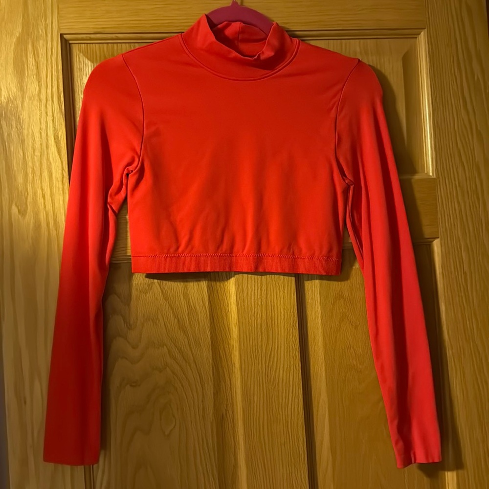 Garage NWOT B.DY Red Crop Top